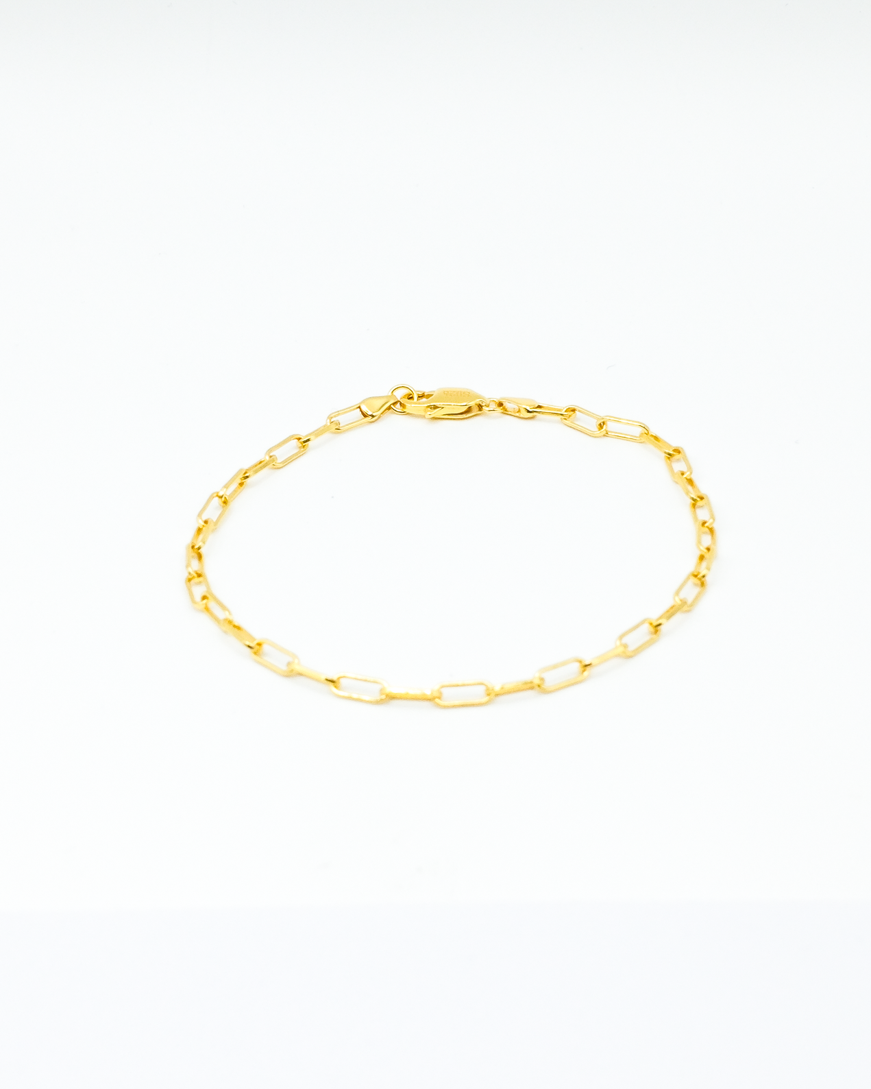 Linear Link Chain Bracelet
