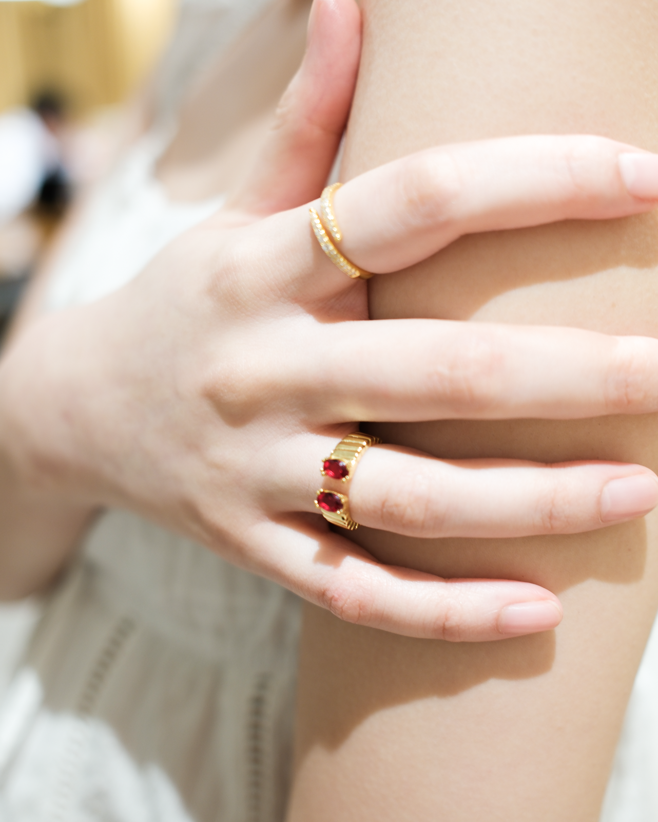 Twin Red Ring