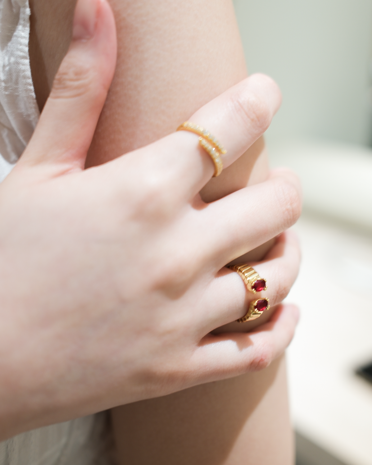 Twin Red Ring