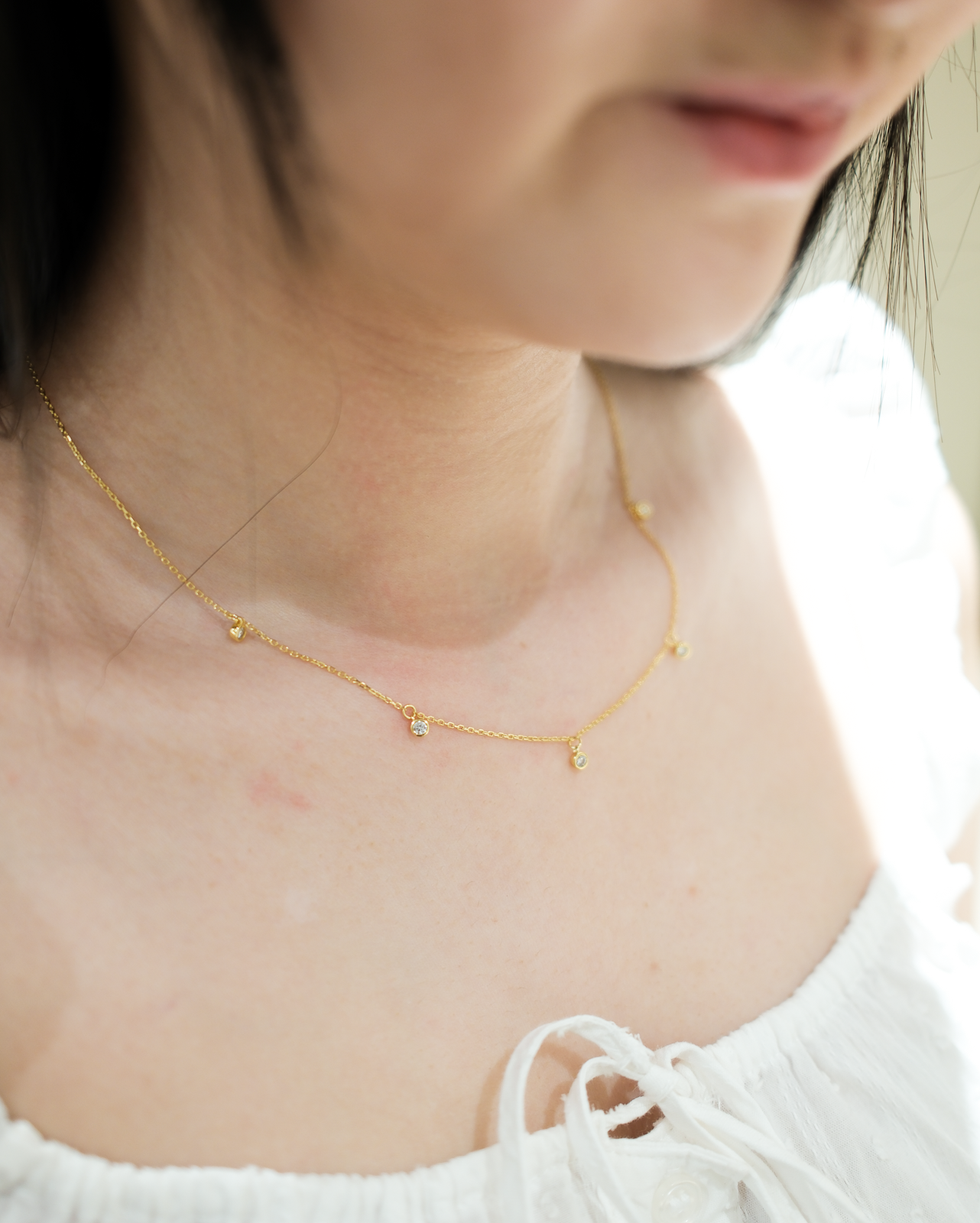 Inès Stone Choker Necklace