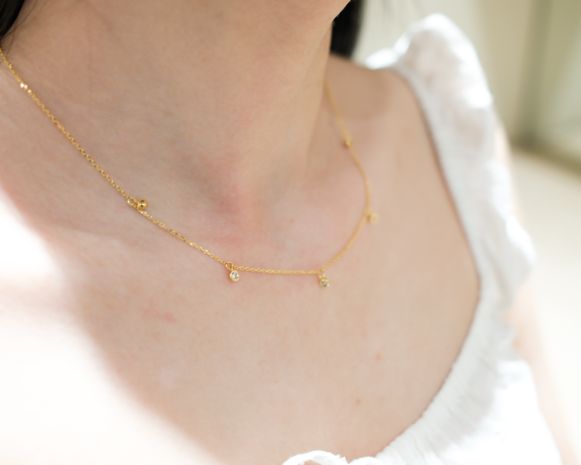 Inès Stone Choker Necklace