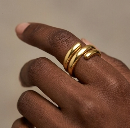 Spiral Stacker Ring