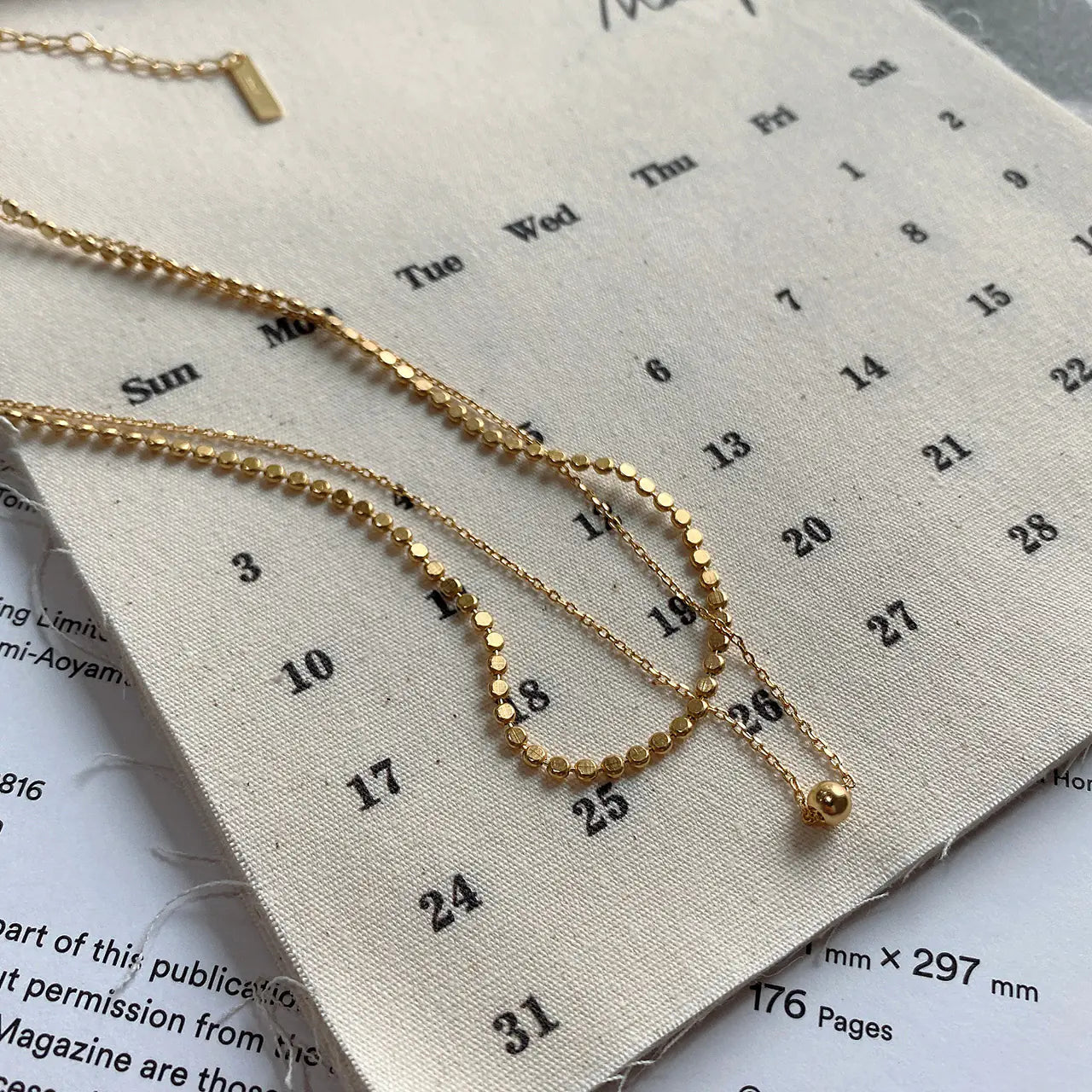 Gold-Plated Petite Necklace