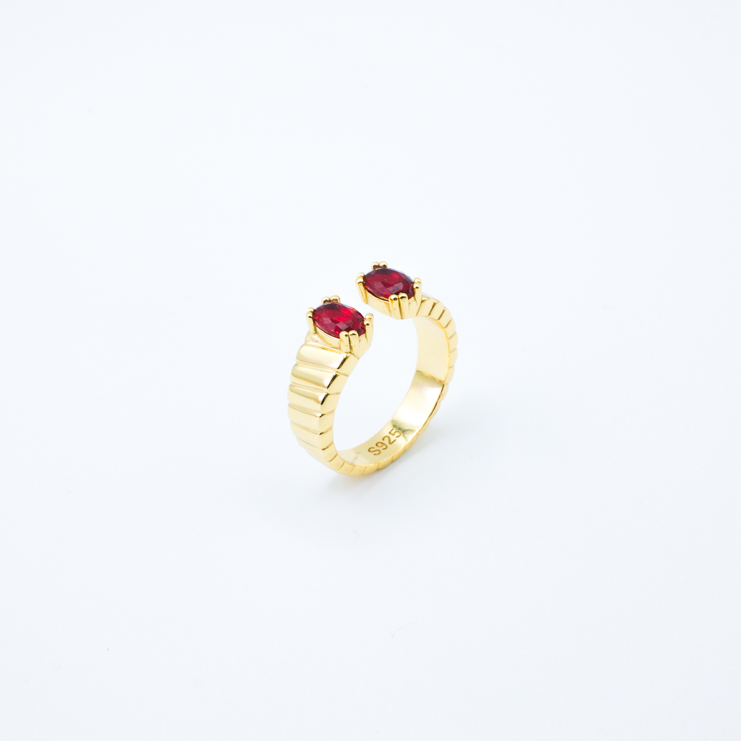 Twin Red Ring