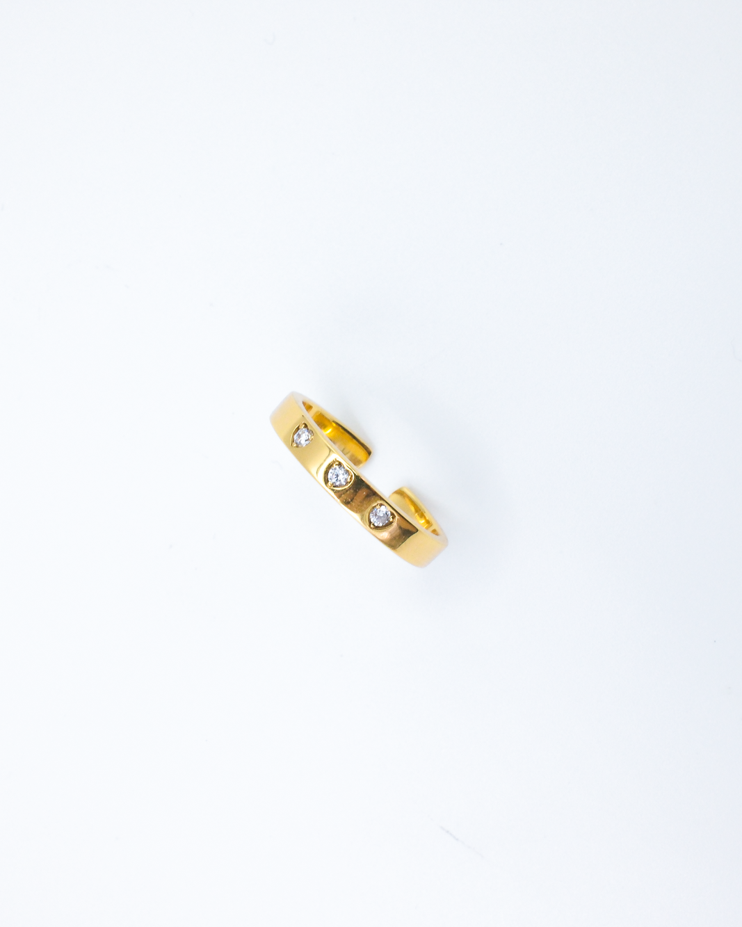 Three of Hearts Ring
