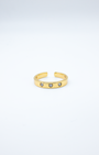 Three of Hearts Ring